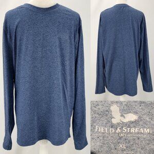 Field & Stream Men XL UPF 50 Sun Protect Deep Runner Tech Long Sleeve T-Shirt